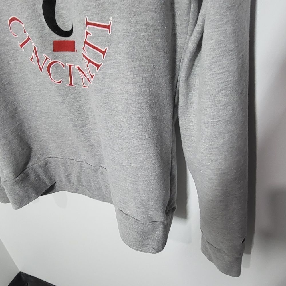 University of Cincinnati Women's Lightweight Champion Gray Sweatshirt - Picture 5 of 9